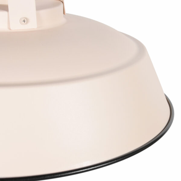 Cremekleurige trendy hanglamp Mexlite Eden - Ø 42cm - Image 15