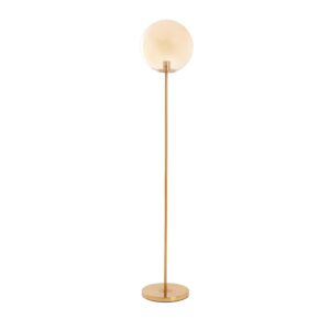 Gouden lampenvoet met bolvormig glas Light & Living Medina - H 160 cm