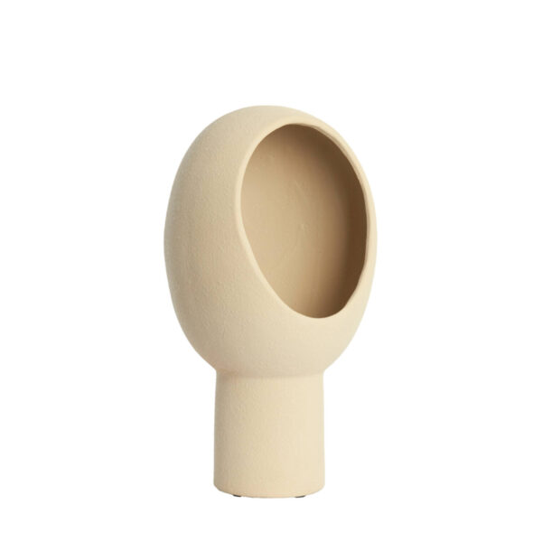 Moderne beige tafellamp Light & Living Monk - H 46 cm