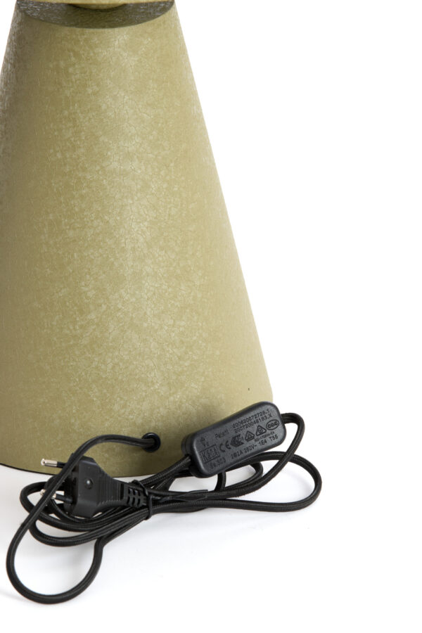 Groene metalen tafellamp Light & Living Surrina - H 41 cm - Image 5