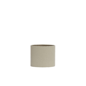 Beige cilindervormige lampenkap voor sfeer Light & Living Bolero - H 25 cm