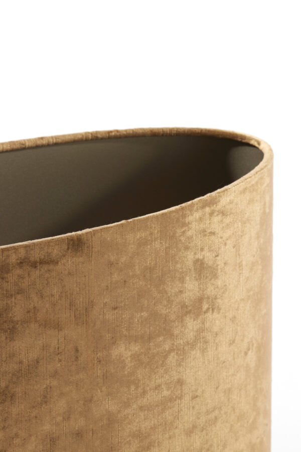 Gouden cilindervormige lampenkap in stijl Light & Living Gemstone - H 32 cm - Image 6