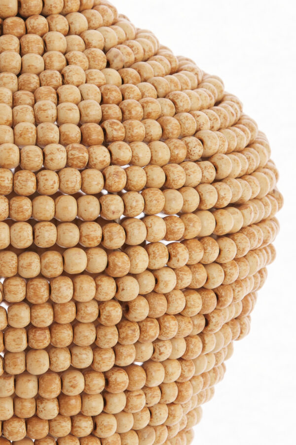 Houten kralen hanglamp naturel Light & Living Kalenga - Ø 21 cm - Image 6