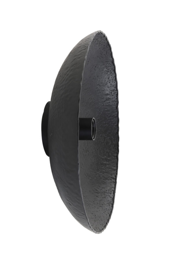 Zwarte metalen lampenkap Light & Living Neva - H 10,5 cm - Image 4
