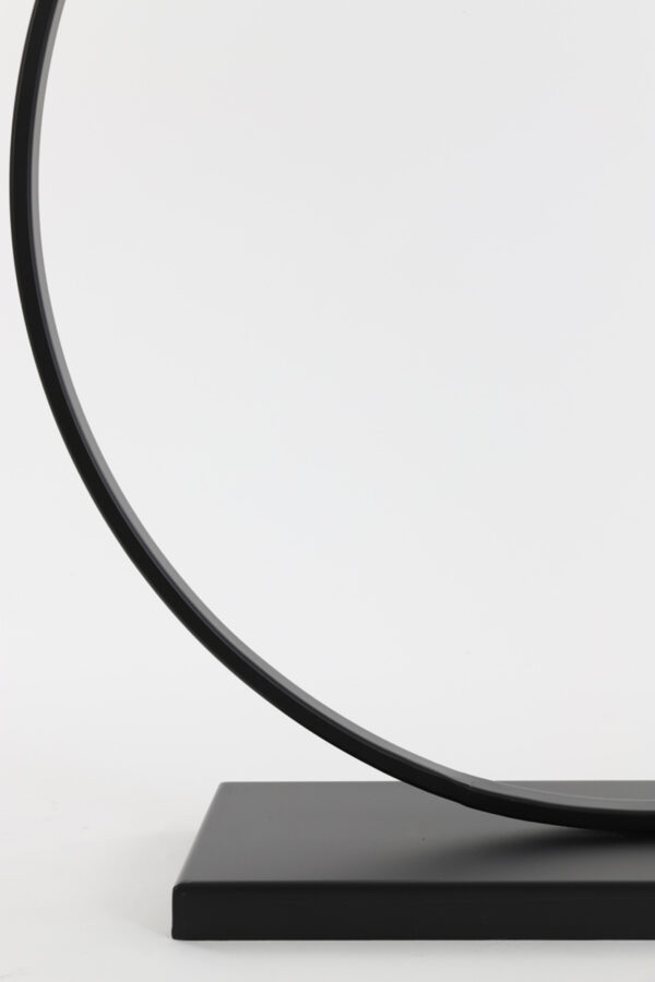 Zwarte ronde lampenvoet Light & Living Liva - H 79 cm - Image 9