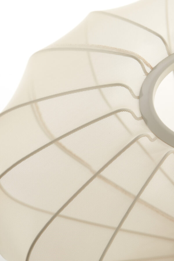 Plafondlamp rond katoen beige Light & Living Plumalia – B 50 cm - Image 7