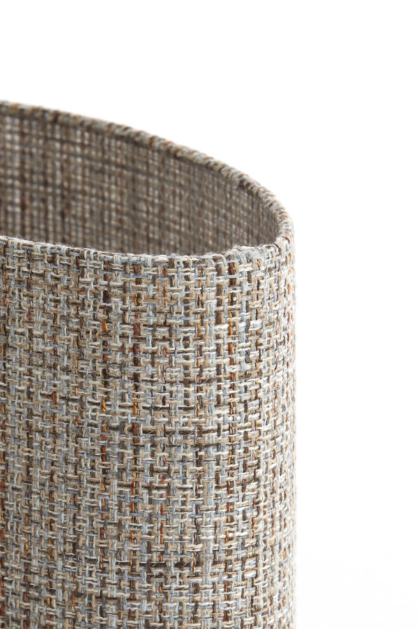 Beige structuur lampenkap van stof Light & Living Okavi - H 25 cm - Image 5