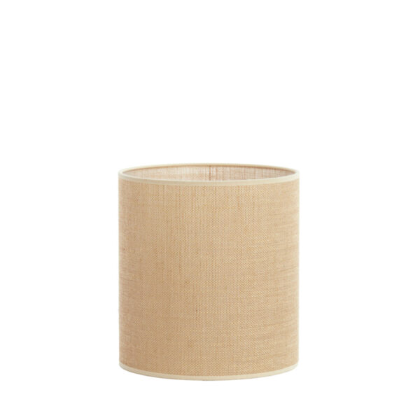 Beige kleur cilinder lampenkap Light & Living Sendai - Ø 25 cm
