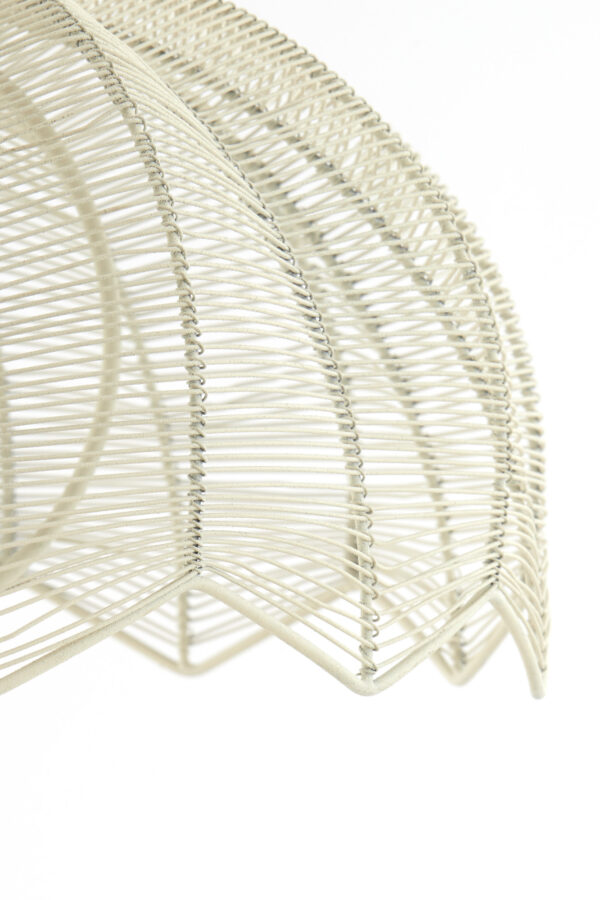 Witte opengewerkte vloerlamp Light & Living Espelo – H 150 cm - Image 4