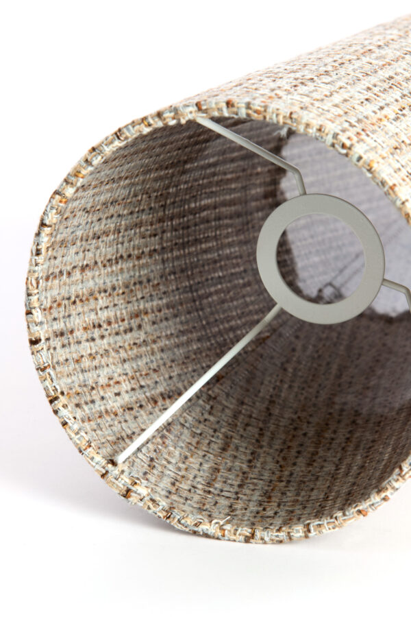 Stoffen lampenkap beige geweven Light & Living Okavi - Ø 12,5 cm - Image 6