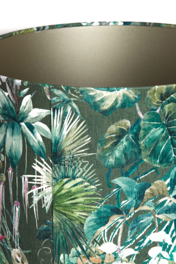 Lampenkap groen botanisch design Light & Living Xenia Flora - Ø 30 cm - Image 4