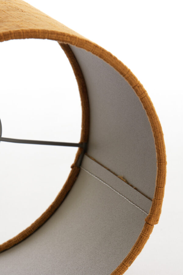 Goudkleurige fluwelen lampenkap voor decoratie Light & Living Gemstone - Ø 25 cm - Image 8
