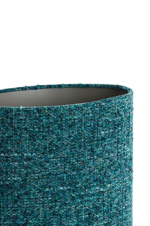 Groene cilindrische stoffen lampenkap Light & Living Osire - H 25 cm - Image 6