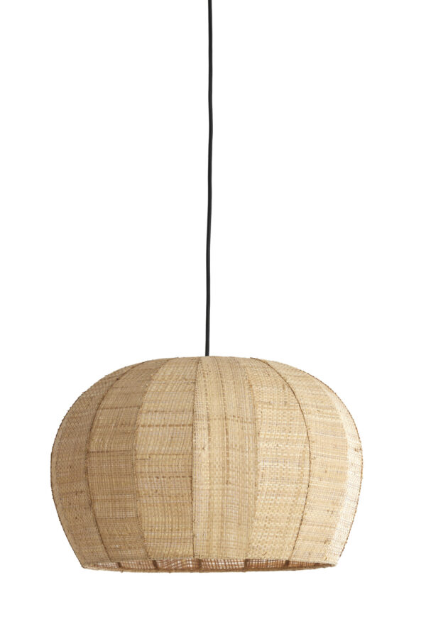 Natuurlijke rotan hanglamp in naturel tint Light & Living Rafaella - Ø 42 cm - Image 2