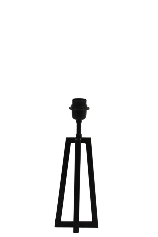 Zwarte tafellamp houder Light & Living Miley - H 31 cm - Image 3