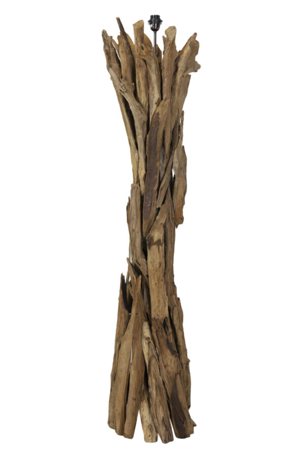 Houten staande lamp basis Light & Living Margret - H 165 cm - Image 2