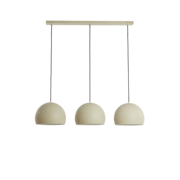 Set halve bol hanglampen Light & Living Jaicey - B 120 cm