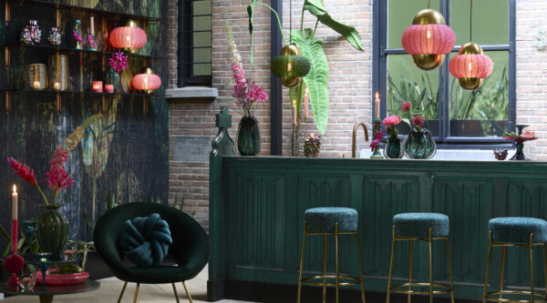 Goud-roze hanglamp met luxe uitstraling Light & Living Cetara - Ø 26 cm - Image 4
