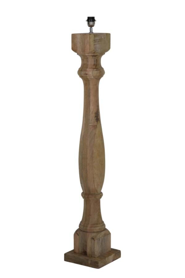 Houten lampenvoet klassiek ontwerp Light & Living Robbia - H 125 cm - Image 3