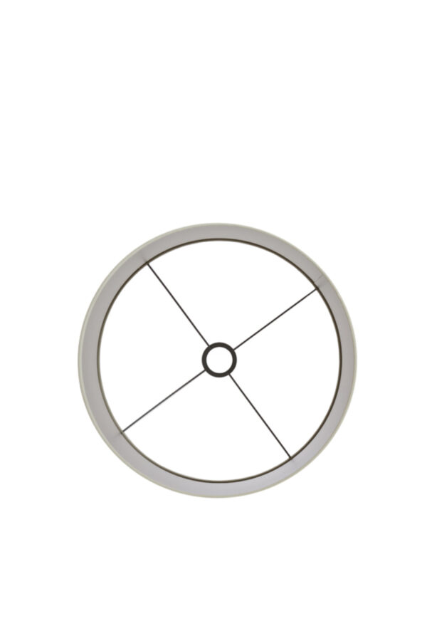 Cilindervormige lampenkap in grijs Light & Living Velours - Ø 40 cm - Image 8