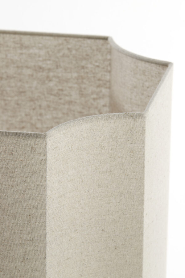 Beige lampenkap zeshoekig Light & Living Dasli - Ø 35 cm - Image 5