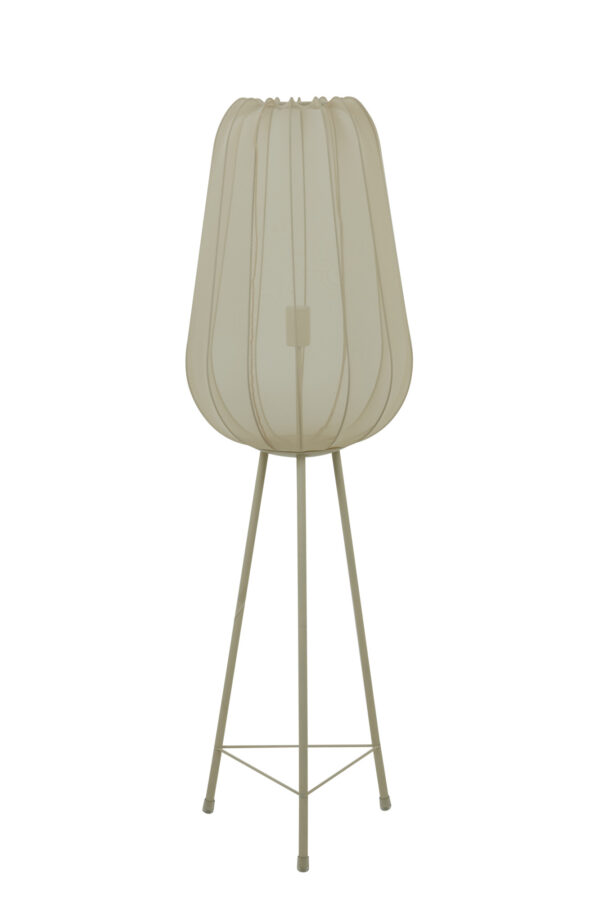 Beige vloerlamp op statief Light & Living Plumeria – H 132 cm - Image 3