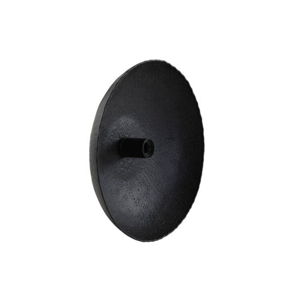 Zwarte metalen lampenkap Light & Living Neva - H 10,5 cm