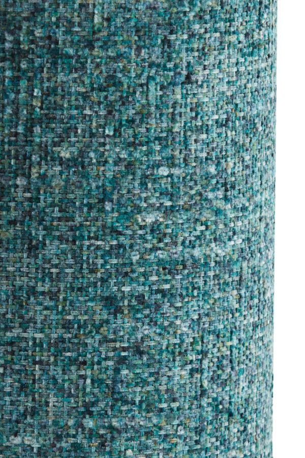 Stoffen lampenkap turquoise cilindervormig Light & Living Osire - Ø 40 cm - Image 5