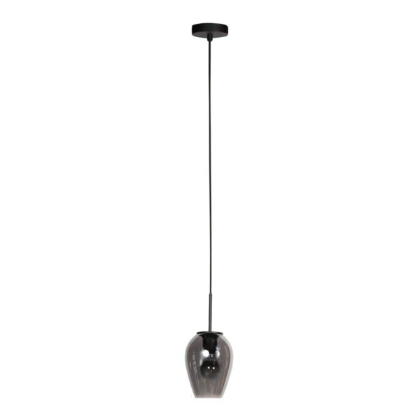 Hanglamp met kleine rookglas druppelkap Mexlite HaloSwap - Ø 15 cm - Image 2