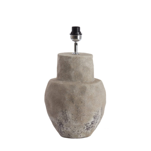 Brede lampenvoet bruin Light & Living Lezama - H 48 cm
