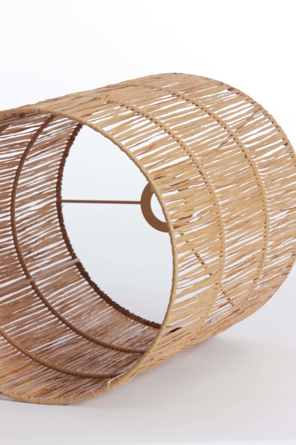 Natuurlijke rotan lampenkap voor interieur Light & Living Lanzano - Ø 25 cm - Image 8