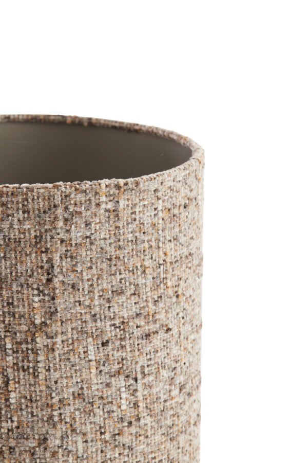 Beige stoffen lampenkap in cilinderformaat Light & Living Osire - Ø 25 cm - Image 4