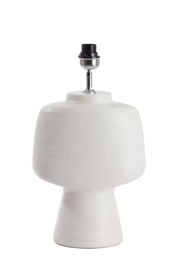 Keramische lampenvoet wit Light & Living Gandoro - H 49 cm - Image 2