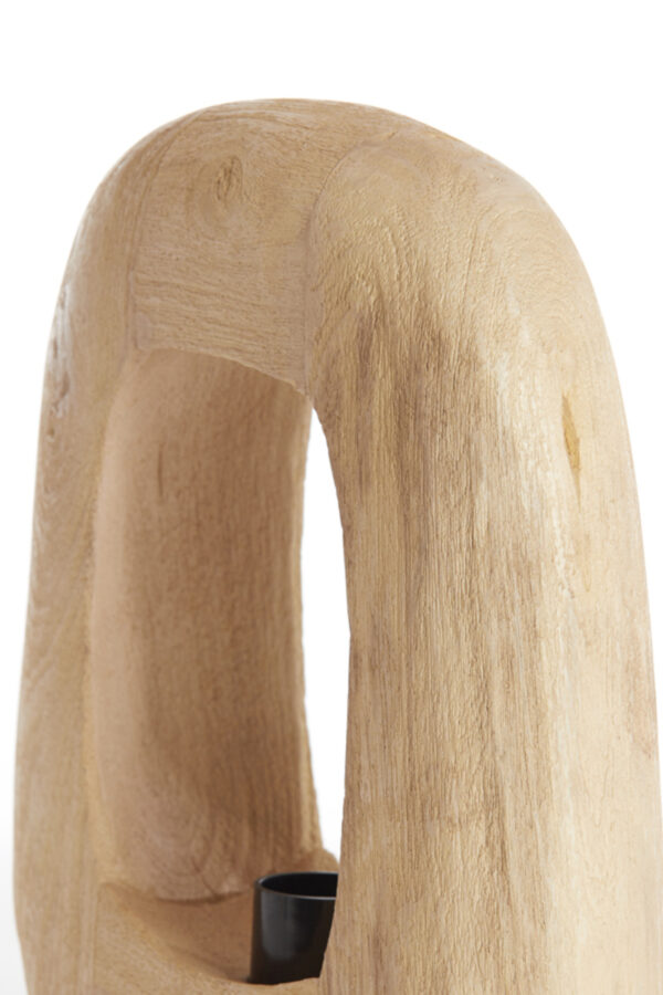 Houten lampvoet ovaal Light & Living Kelafo - H 40 cm - Image 7