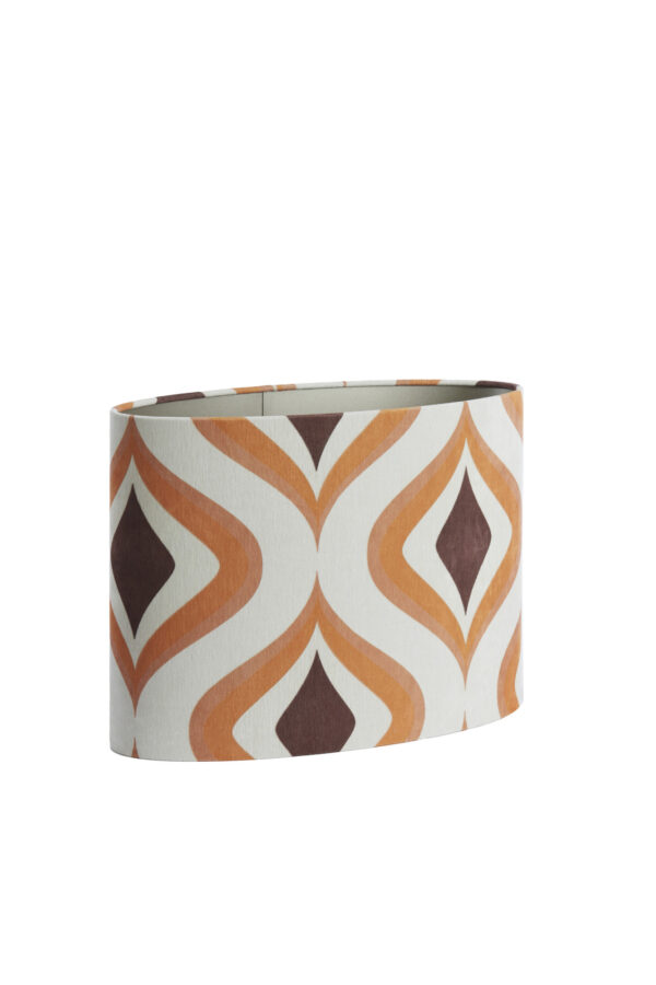 Retro lampenkap met een patroon Light & Living Cookie - H 32 cm - Image 3