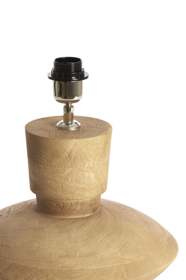 Houten lampvoet modern ontwerp Light & Living Fiera - H 31 cm - Image 3