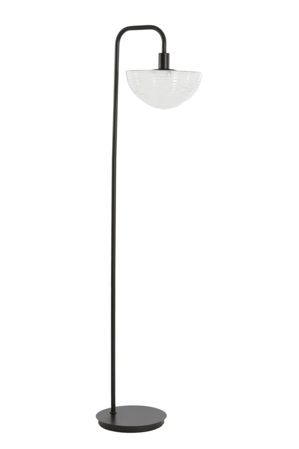 Staande vloerlamp met glazen kap Light & Living Baylie – H 165 cm - Image 3