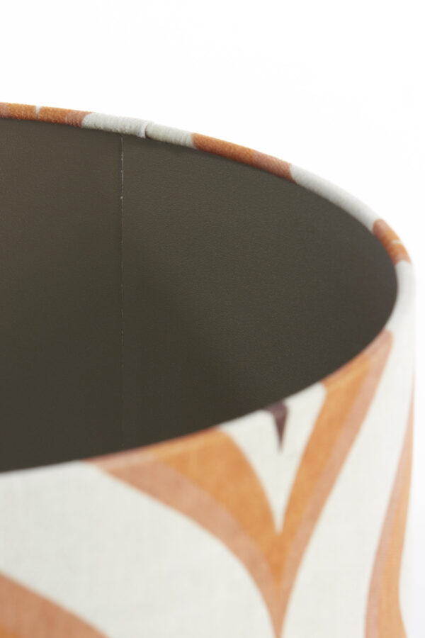 Retro patroon lampenkap oranjetint Light & Living Cookie - Ø 40 cm - Image 5