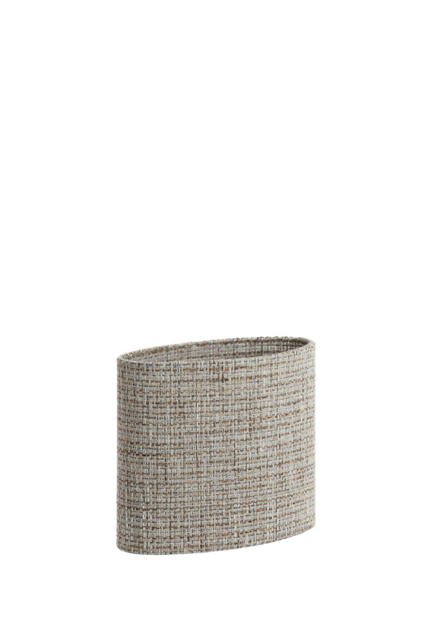 Beige structuur lampenkap van stof Light & Living Okavi - H 25 cm - Image 3