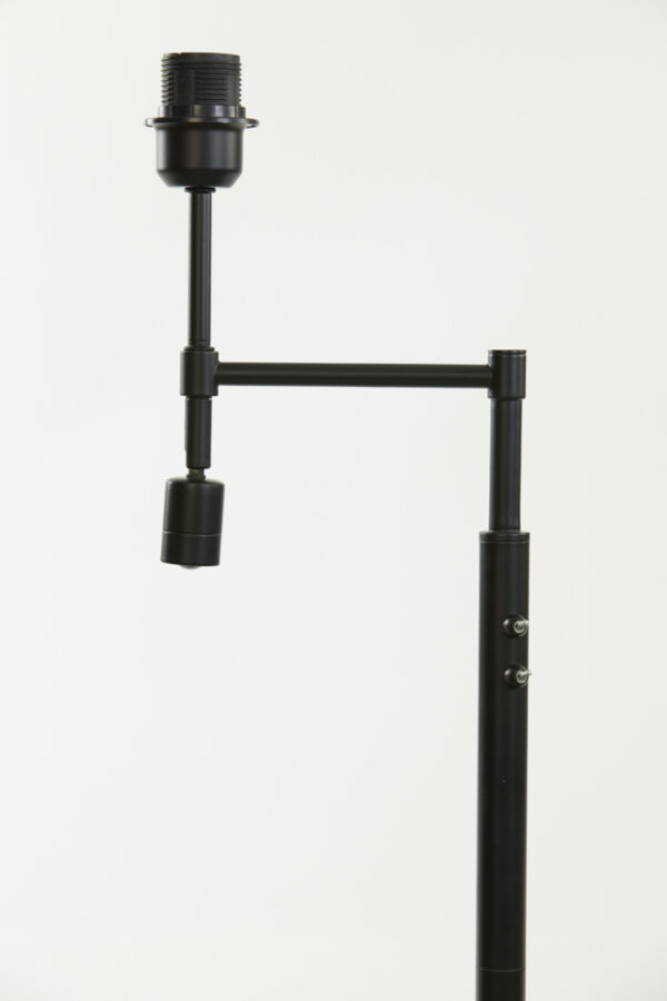 Draaibare lampenvoet zwart Light & Living Montana - H 140 cm - Image 8