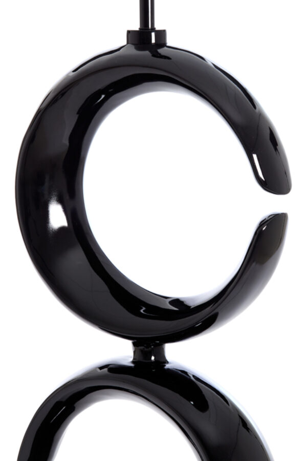 Zwarte tafellampvoet modern Light & Living Maan - H 99 cm - Image 6