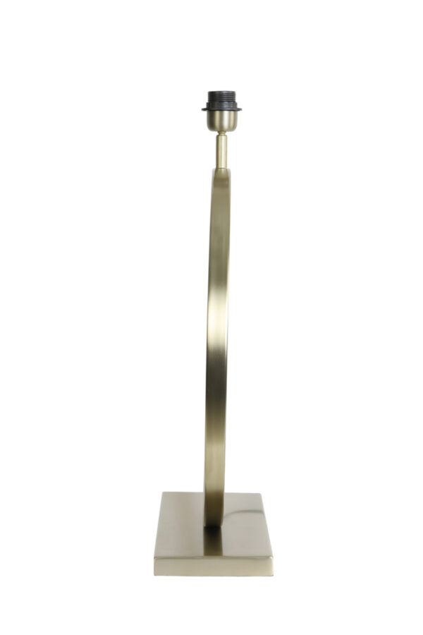 Gouden moderne ronde lampenvoet Light & Living Liva - H 62 cm - Image 5