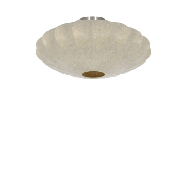 Plafondlamp met linnen hangkap Light & Living Fay – B 50 cm