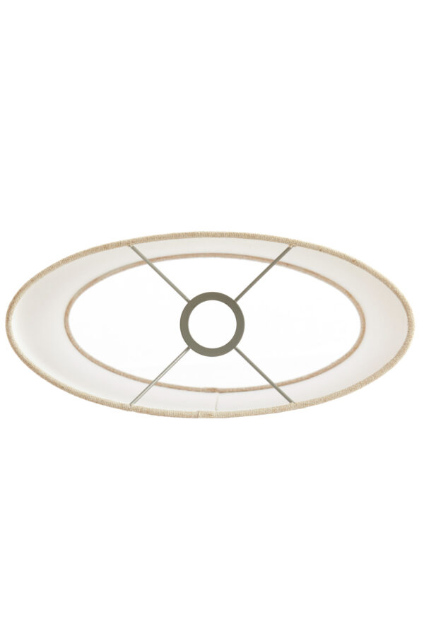 Cilindervormige beige lampenkap voor stijl Light & Living Livigno - H 36 cm - Image 6
