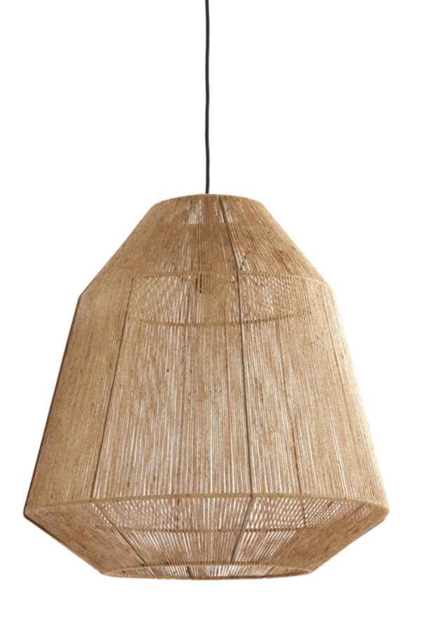 Rieten hanglamp naturel tint Light & Living Malva - Ø 60 cm - Image 2
