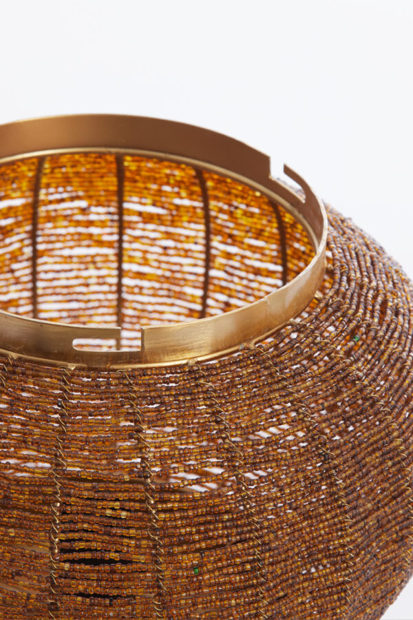 Gouden hanglamp met kralenversiering Light & Living Cetara - Ø 33 cm - Image 4