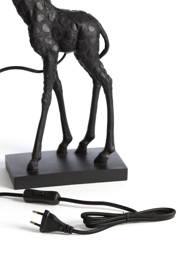 Giraffe tafellamp zwart ontwerp Light & Living Giraffe - H 61 cm - Image 7