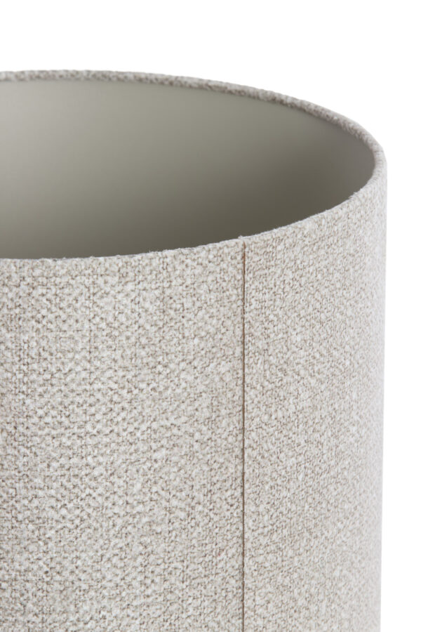 Beige stof cilindervormige lampenkap Light & Living Brandy - Ø 40 cm - Image 4
