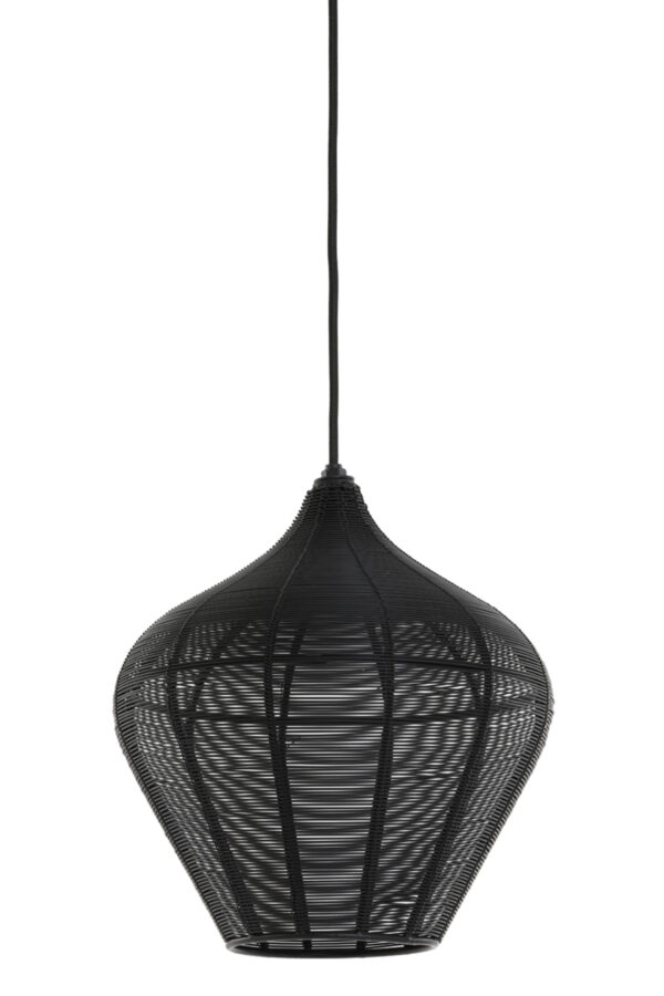 Zwarte draad hanglamp eigentijds Light & Living Alvaro - Ø 27 cm - Image 2