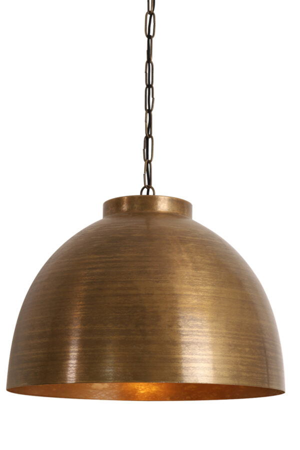 Goudkleurige metalen hanglamp Light & Living Kylie - Ø 60 cm - Image 3